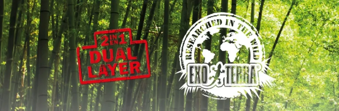 New Exo Terra Bamboo Forest Floor 8,8 liter Dekoration Til Terrarier