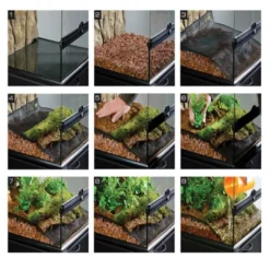 Clearance Exo Terra Bio Drain Substrat 2 kg Dekoration Til Terrarier