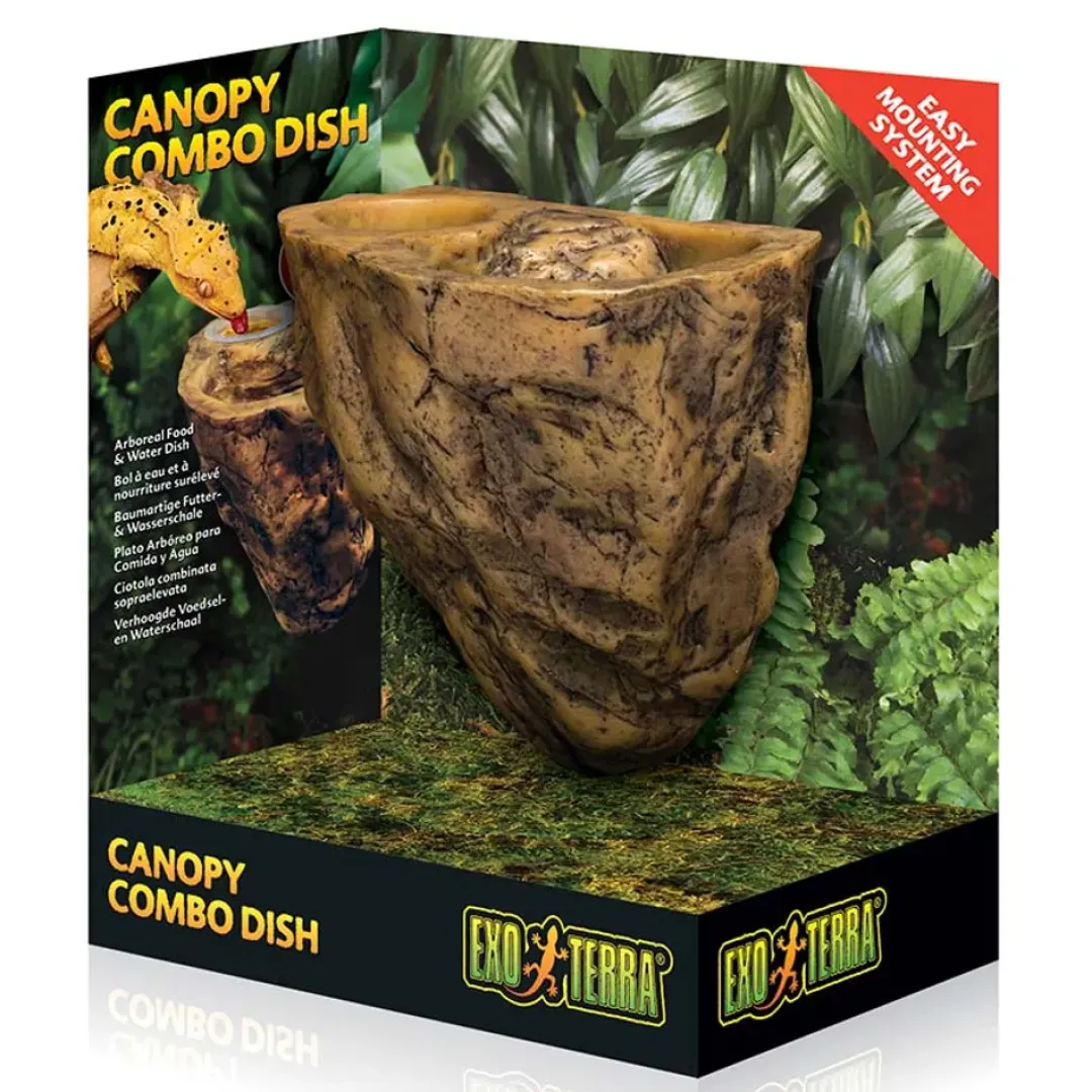 Clearance Exo Terra Canopy Combo Dish Foderskåle Og Vandskåle Til Terrarier