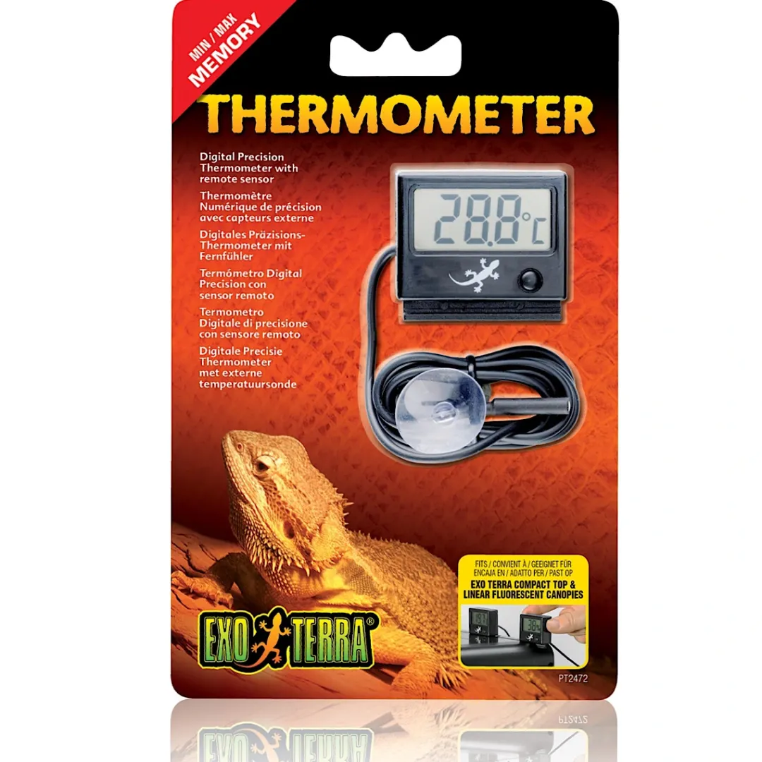 Clearance Exo Terra digitalt thermometer Tilbehør Til Terrarier