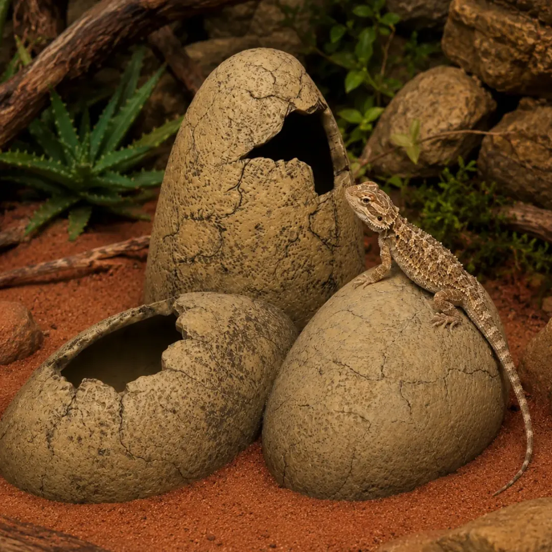 Discount Exo Terra Dinosaur Æg Lille Huler Til Terrarier