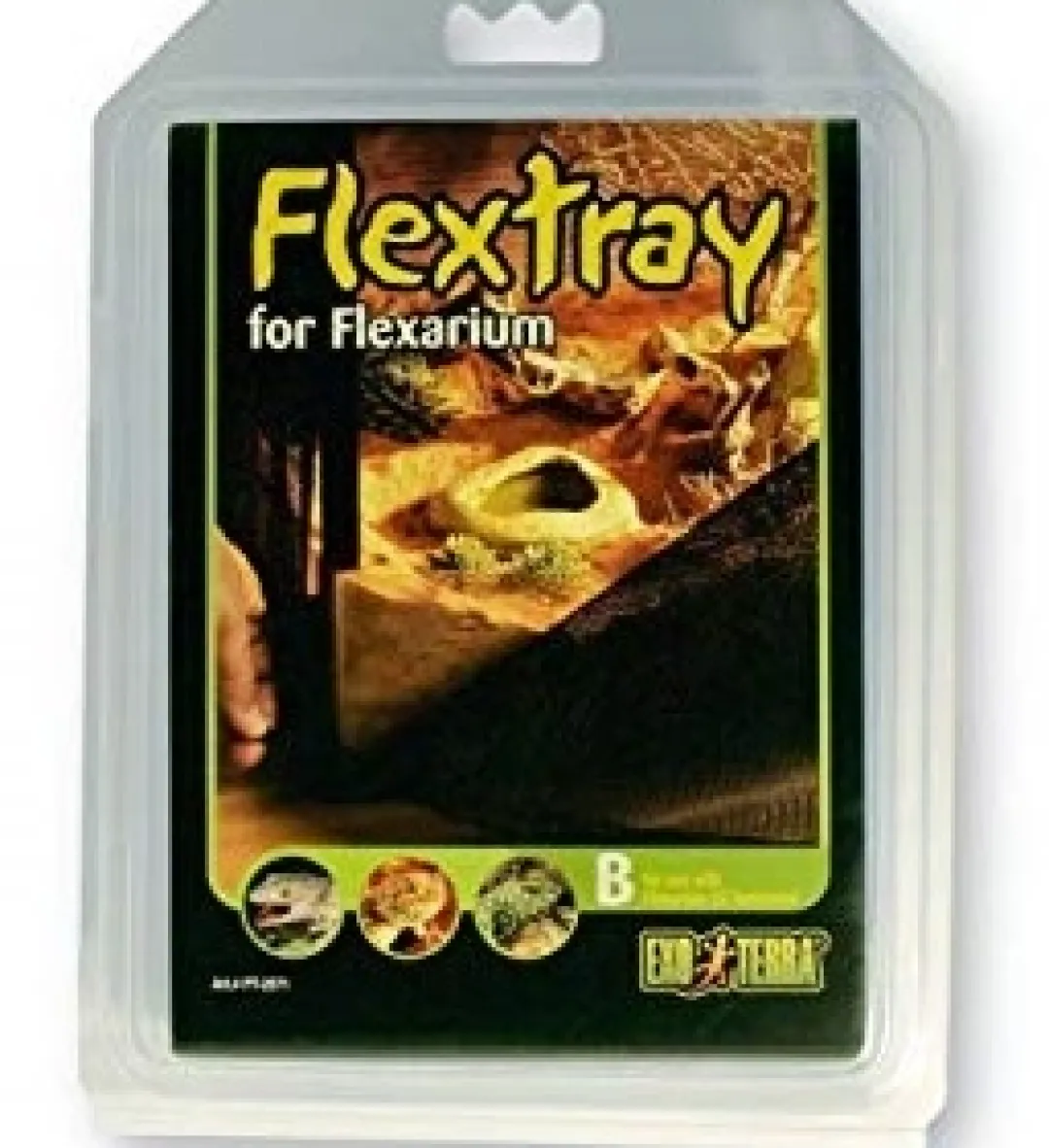Discount Exo Terra flextray B (flexararium 22 liggende) Terrarier Og Terrarielamper