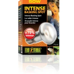 Hot Exo Terra Intense Basking Spot 50 W - Effektiv UVA-varmespot til terrarier Terrarielysstofrør, Pærer Og Varme