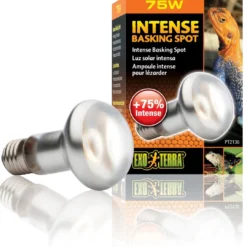 Best Exo Terra Intense Basking Spot 75 W - Effektiv UVA-varmespot til terrarier Terrarielysstofrør, Pærer Og Varme