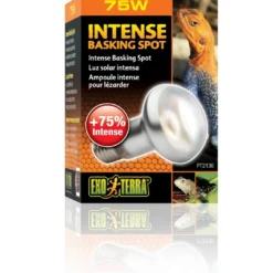 Best Exo Terra Intense Basking Spot 75 W - Effektiv UVA-varmespot til terrarier Terrarielysstofrør, Pærer Og Varme