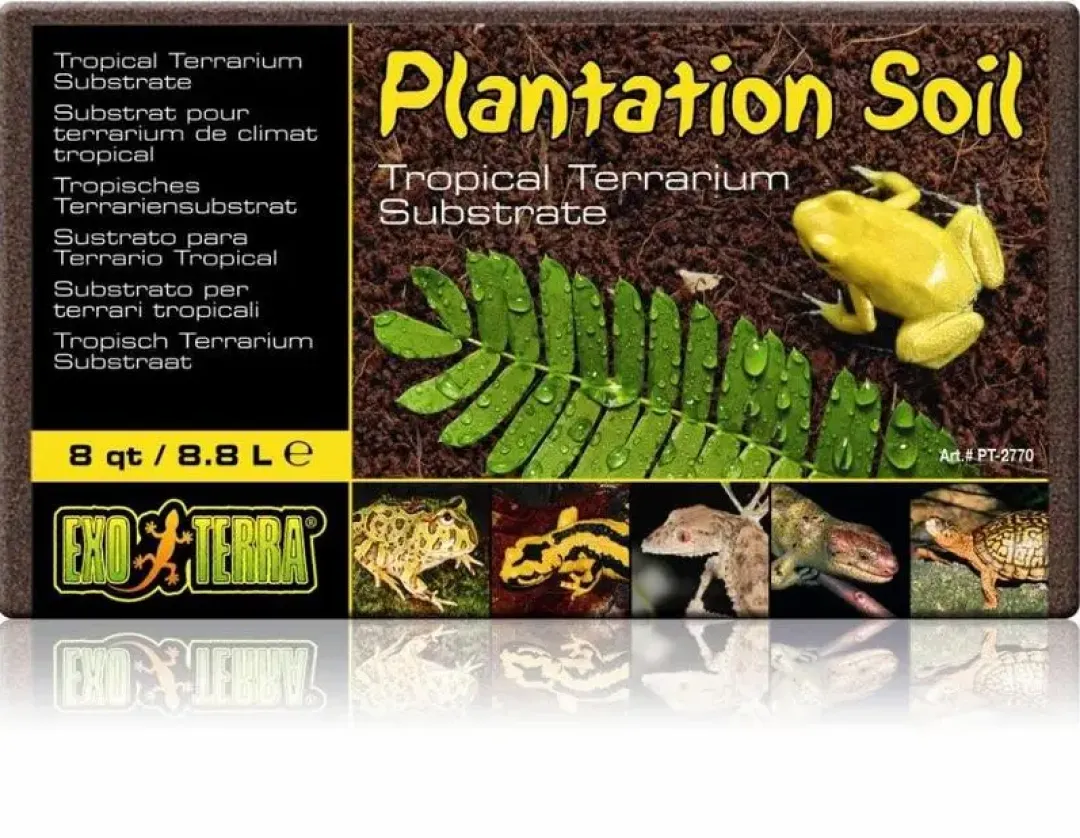 New Exo Terra Plantation Soil 650 g Dekoration Til Terrarier