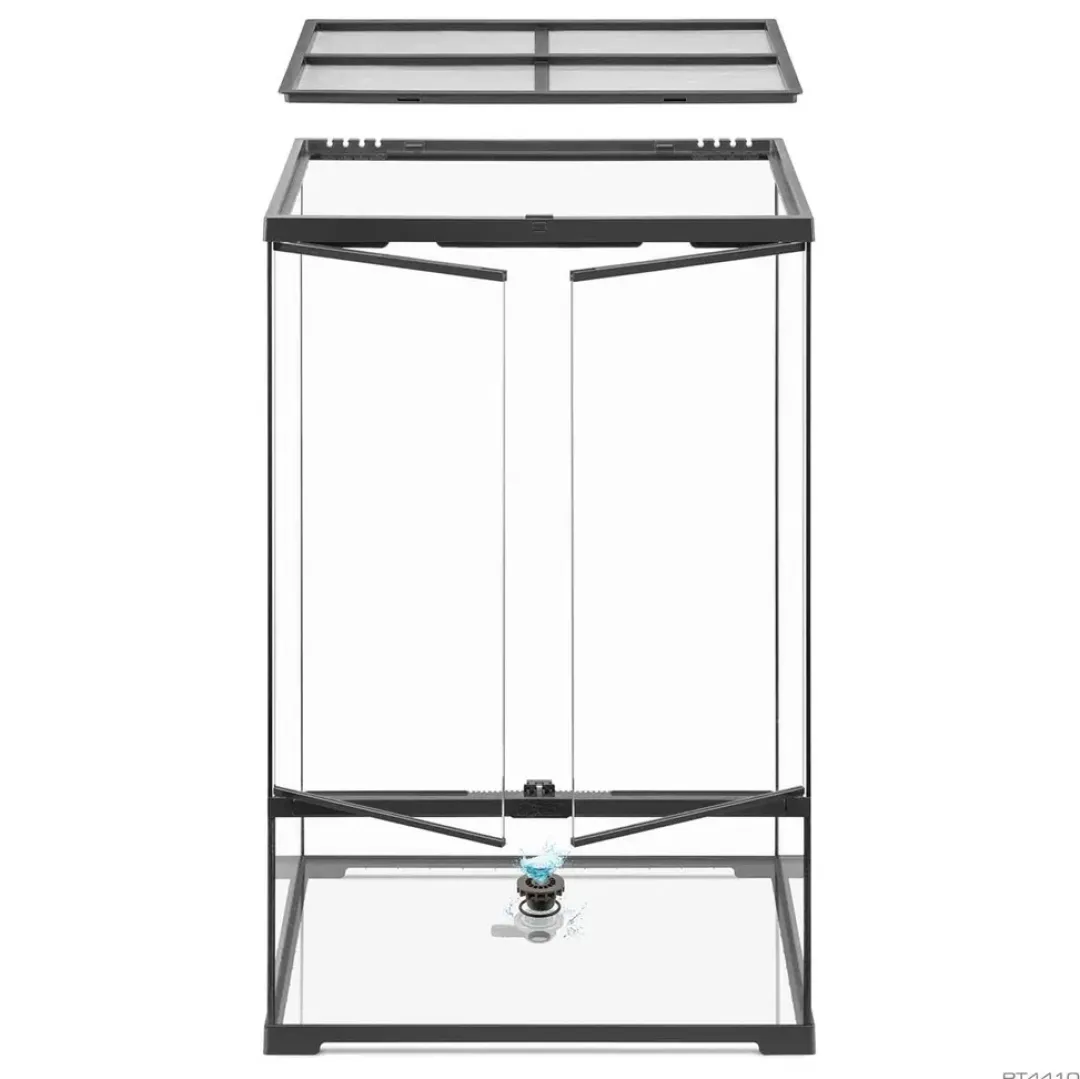 Outlet Pro Paludarium Medium X-Tall 60x45x90 cm 243 Liter Terrarier Og Terrarielamper