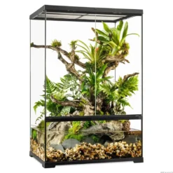 Outlet Pro Paludarium Medium X-Tall 60x45x90 cm 243 Liter Terrarier Og Terrarielamper