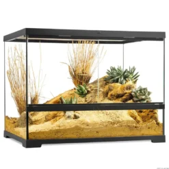 Best Pro Terrarium Medium Wide 60x45x45 cm 122 Liter Terrarier Og Terrarielamper