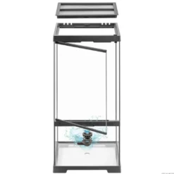 Online Pro Terrarium Paludarium 30x30x60 cm 54 Liter Terrarier Og Terrarielamper