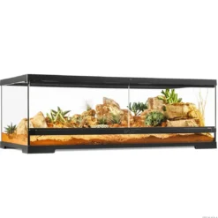 New Pro Terrarium 90x45x30 cm 121 Liter Terrarier Og Terrarielamper