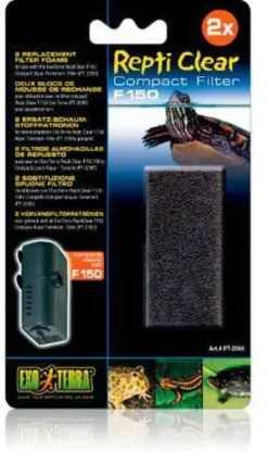 Outlet Exo Terra ReptiClear, svamp Filtersvamp t/HPT2095 F150 Terrarier Og Terrarielamper