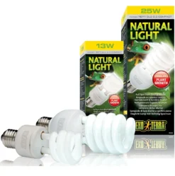 Outlet Exo Terra Repti Natural Light 25 w Terrarielysstofrør, Pærer Og Varme