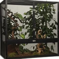 Outlet Exo Terra Screen Terrarium Large XTall 90x45x90 cm Terrarier Og Terrarielamper