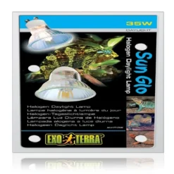 New Exo Terra Sun Glo Halogen Daylight spot 35 watt Terrarielysstofrør, Pærer Og Varme
