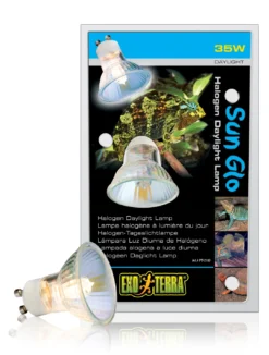 New Exo Terra Sun Glo Halogen Daylight spot 35 watt Terrarielysstofrør, Pærer Og Varme