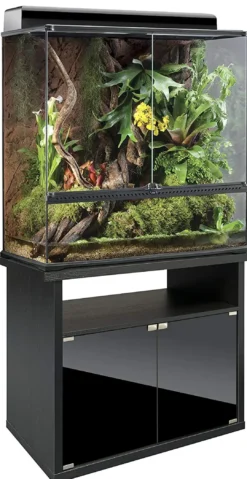 Clearance Exo Terra Terrarium Kabinet 90 cm Terrarier Og Terrarielamper