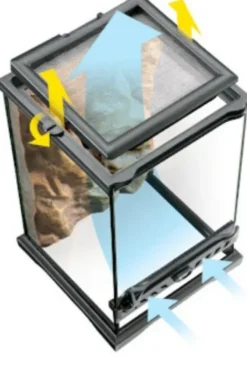 Sale Terrarium Nano 20x20x30 cm 12 Liter Terrarier Og Terrarielamper