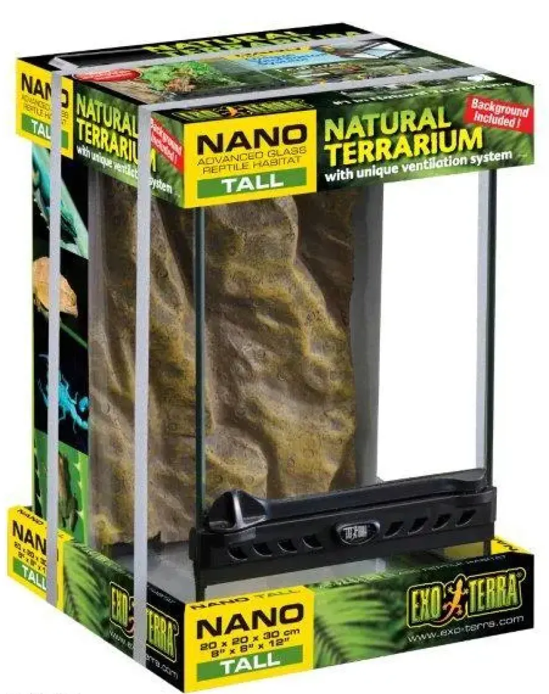 Sale Terrarium Nano 20x20x30 cm 12 Liter Terrarier Og Terrarielamper