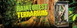 Online Terrarium Paludarium 45x45x90 cm 182 Liter Terrarier Og Terrarielamper