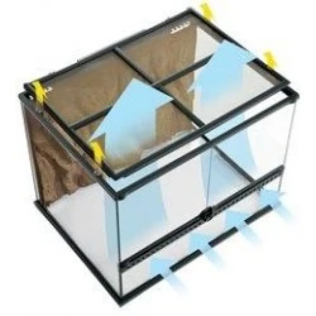 Clearance terrarium 60x45x60 cm 162 Liter Terrarier Og Terrarielamper