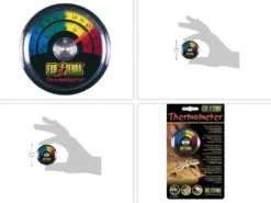 New Exo Terra Thermometer (Rept-o-meter) Tilbehør Til Terrarier