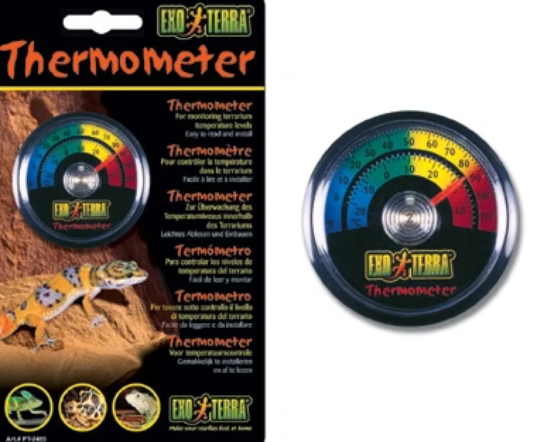 New Exo Terra Thermometer (Rept-o-meter) Tilbehør Til Terrarier