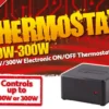 Discount Exo Terra Thermostat 300 W Terrarielysstofrør, Pærer Og Varme