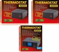 Discount Exo Terra Thermostat 300 W Terrarielysstofrør, Pærer Og Varme