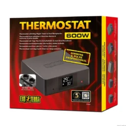 Online Exo Terra Thermostat 600 W Dual Stik Terrarielysstofrør, Pærer Og Varme