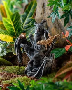 Best Tiki Figur S 19x17x26 cm Dekoration Til Terrarier