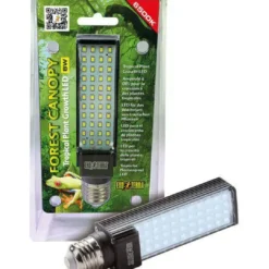 Best Tropicalplant LED 6500K 8 Watt Terrarielysstofrør, Pærer Og Varme