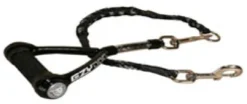 Discount Mongrel line Firm Grip sort 30 cm - kort og stærk hundesnor Hundeseler Til Alle Behov Og Hundestørrelser