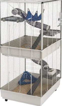 Online Furet Tower Fritte gnaverbur (75 x 80 x 161 cm) Bure & Tilbehør Til Gnavere & Kaniner