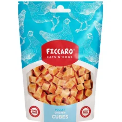 Hot FICCARO Hundesnack Kyllingeterner 100 g - lækre hundesnacks med kylling Snacks Til Hvalpe - Lækre Godbidder Til Træning Og Forkælelse|Killingesnacks - Sunde Godbidder Til Killinger