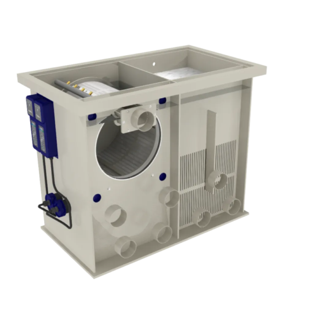 Online Combi 50XL Gravity med spulepumpe og 2 x UV-C Filtersystemer Til Havedam