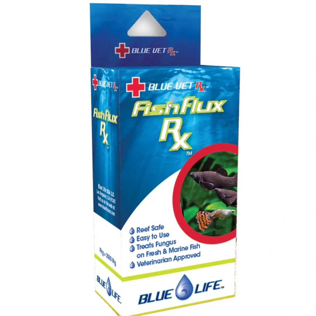 FishFlux RX 2 g til 375 Liter Vandbehandlingsprodukter Til Saltvandsakvarier