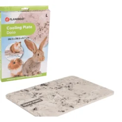Online DOLO køleplade til kanin og smådyr grå L 30x20x0,7 cm Legetøj Til Gnavere & Kaniner