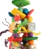 Best Fugle Legetøj Rainbow GIO multifarvet Mix 38 cm Fuglelegetøj