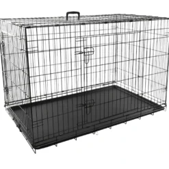 Clearance Hundebur i metal Keo Sort XL Transport Og Adgang Til Hvalpe - Tryg Og Nem Hverdag|Transport Og Adgang For Hunde - Tryg Og Nem Hverdag