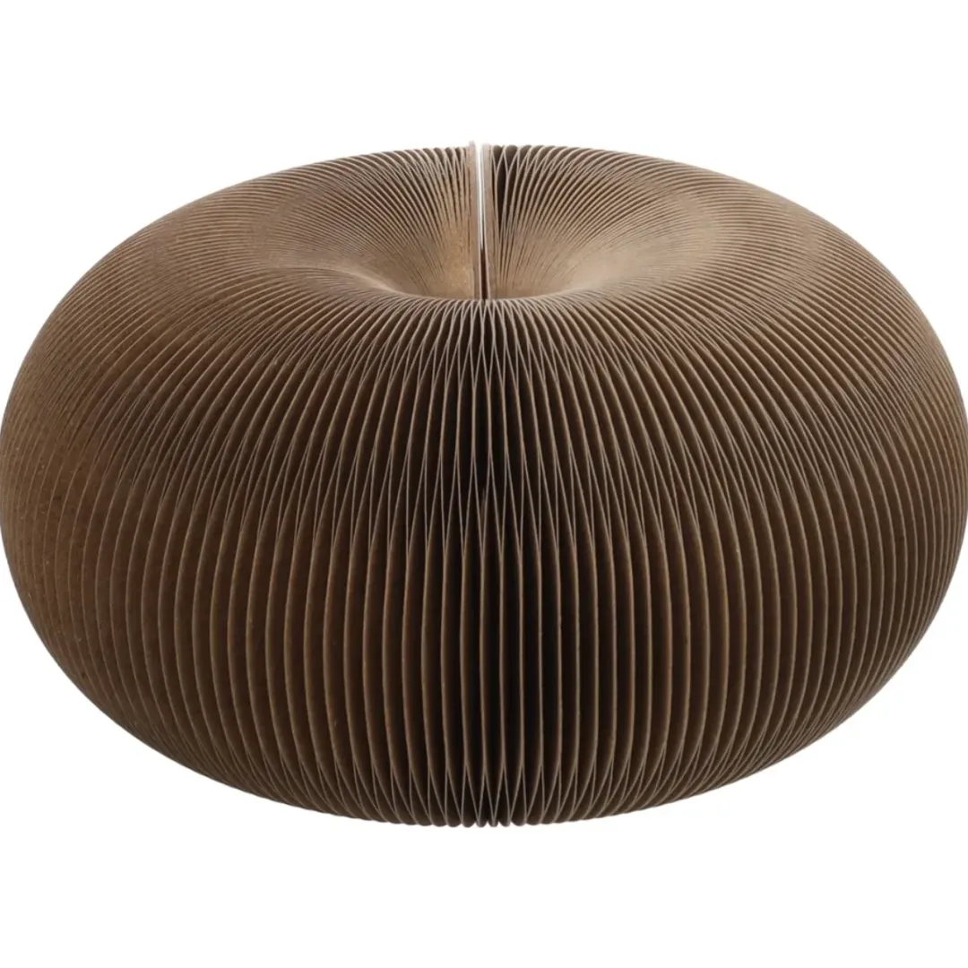Clearance Kava kradselegetøj kat pap 11,5x10,5x8 cm Kradsetræer Og Klatremøbler Til Kat|Kradsetræ Til Killinger - Leg Træning Og Klopleje I Et
