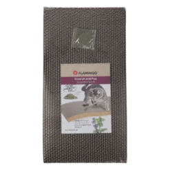 Discount Kwano kradsebræt 47 x 25 x 5,5 cm Kradsetræer Og Klatremøbler Til Kat|Kradsetræ Til Killinger - Leg Træning Og Klopleje I Et