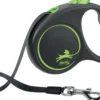 Best Flexi Black Design bånd L 5 meter 50 kg grøn Hundesnor I Mange Varianter Og Materialer|Hundesnor Til Hvalpe