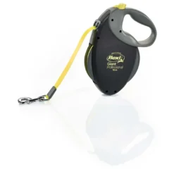 Outlet Flexi Giant Professional L Hundeline Sort 10 m - maks 50 kg Hundesnor I Mange Varianter Og Materialer|Hundesnor Til Hvalpe