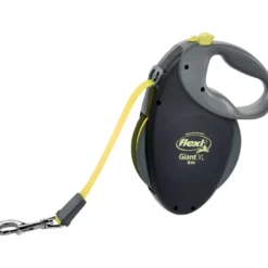Clearance Flexi Giant XL hundesnor 8 m 50 kg sort Hundesnor I Mange Varianter Og Materialer|Hundesnor Til Hvalpe