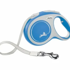 Online Flexi New Comfort bånd L 5 meter 50 kg blå Hundesnor I Mange Varianter Og Materialer|Hundesnor Til Hvalpe