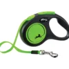 Sale Flexi New Neon bånd S 5 meter 15 kg grøn Hundesnor I Mange Varianter Og Materialer|Hundesnor Til Hvalpe