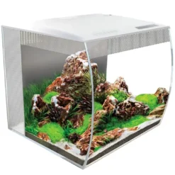 Clearance Flex akvarium 57 Liter Hvid Akvarier