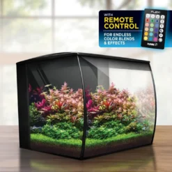 Outlet Flex akvarium 2.0 57 Liter Sort Akvarier