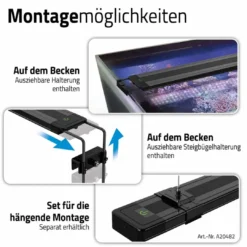 Best Reed Led 4.0 59w 117,5-155,1 cm Lamper Til Saltvandsakvarier